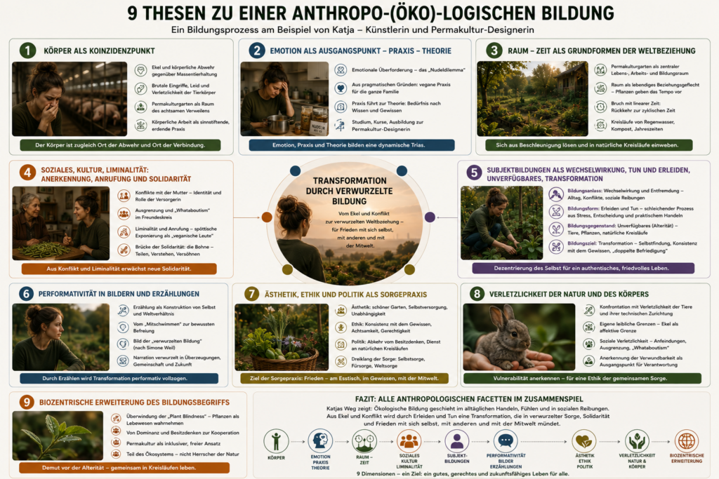 anthropo-(öko)-logischen Bildung, Diagramm
